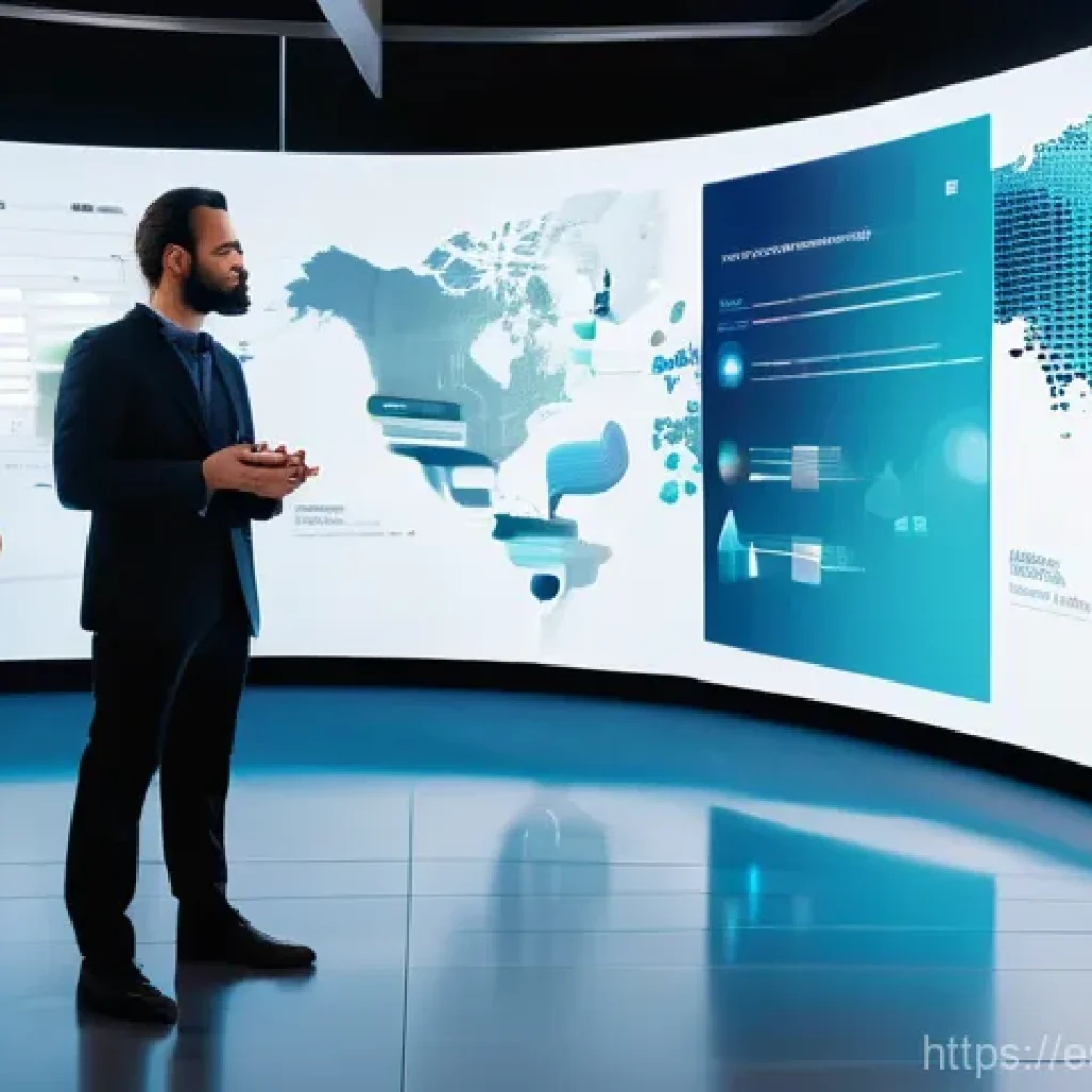 인터넷정보검색 실기 시험 대비 데이터 시각화 기법 - **Prompt 1: The Power of Data Storytelling**
    "A diverse group of five professionals (two women, ...