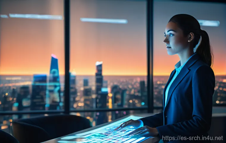 인터넷정보검색 실무에서 경험한 웹 데이터 크롤링 사례 - **Prompt:** A dynamic, wide shot of a brilliant data analyst, a young adult (male or female) in smar...