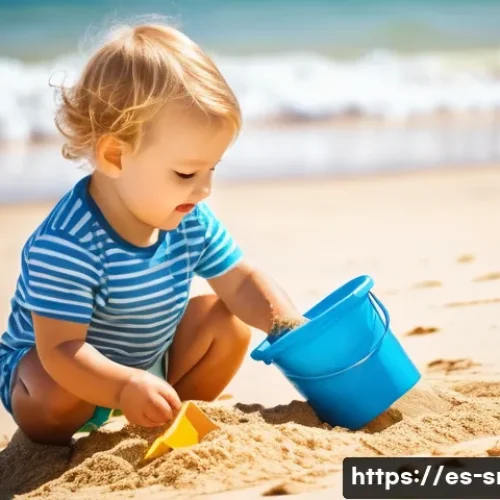 Home 24 인터넷정보검색 실무에서 자주 사용하는 검색 최적화 도구 - **A toddler playing on a sunny beach in Cadiz, Spain.** The child, wearing a brightly colored diaper...