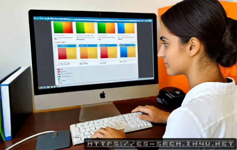 Home 17 인터넷정보검색 실기 시험에서 활용되는 정보 필터링 기술 - Photorealistic Spanish-language digital skills exam setting, adult student in a bright modern librar...